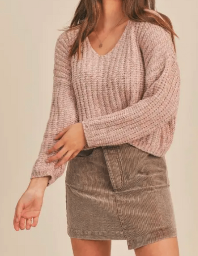 Allie Pink Mutli Sweater
