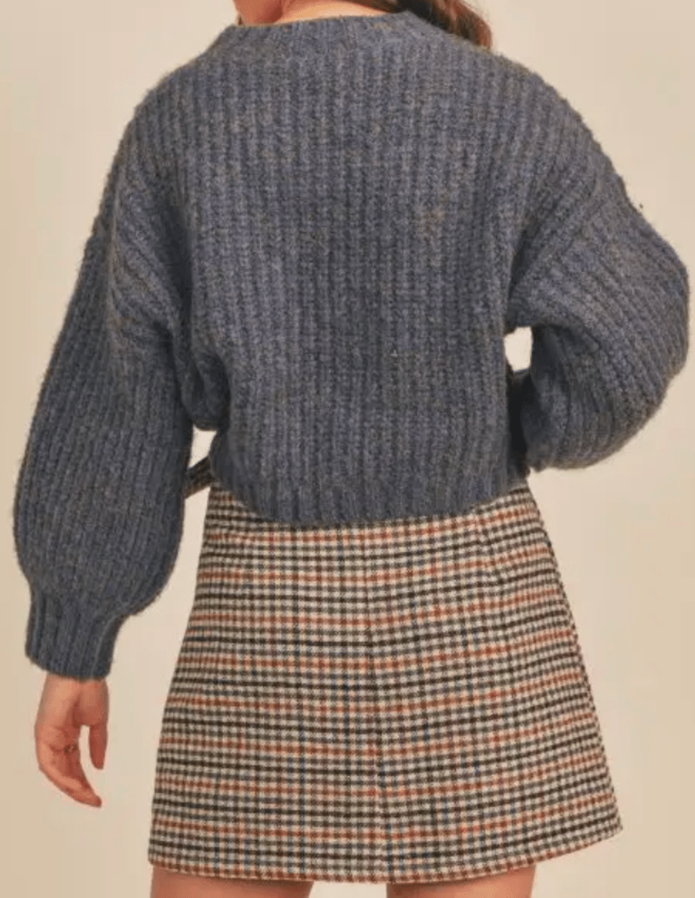 Everlee Denim Blue Sweater